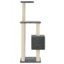 Cat scratching post with dark gray sisal posts 104 cm by vidaXL, Cat furniture - Ref: Foro24-171471, Price: 47,34 €, Discount: %