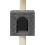 Rascador para gatos con postes de sisal gris oscuro 104 cm de vidaXL, Mobiliario para gatos - Ref: Foro24-171471, Precio: 47,...