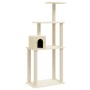 Cat scratching post with cream sisal posts 147 cm by vidaXL, Cat furniture - Ref: Foro24-171476, Price: 50,02 €, Discount: %