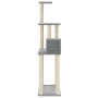 Cat scratching post with light gray sisal posts 147 cm by vidaXL, Cat furniture - Ref: Foro24-171477, Price: 41,54 €, Discoun...