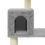 Cat scratching post with light gray sisal posts 147 cm by vidaXL, Cat furniture - Ref: Foro24-171477, Price: 41,54 €, Discoun...