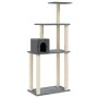 Cat scratching post with dark gray sisal posts 147 cm by vidaXL, Cat furniture - Ref: Foro24-171478, Price: 41,03 €, Discount: %