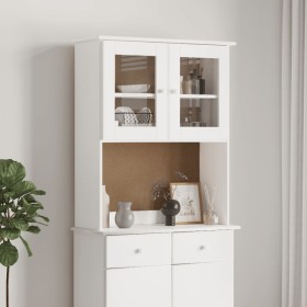 ALTA upper vanity cabinet white pine wood 77x30x92cm by vidaXL, Sideboards - Ref: Foro24-353946, Price: 145,99 €, Discount: %