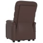 Brown synthetic leather lift-up armchair by vidaXL, Armchairs - Ref: Foro24-321278, Price: 429,99 €, Discount: %