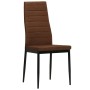 Dining chairs 2 units brown fabric by vidaXL, dining chairs - Ref: Foro24-246183, Price: 82,46 €, Discount: %