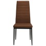 Dining chairs 2 units brown fabric by vidaXL, dining chairs - Ref: Foro24-246183, Price: 82,46 €, Discount: %