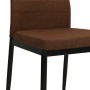 Dining chairs 2 units brown fabric by vidaXL, dining chairs - Ref: Foro24-246183, Price: 82,46 €, Discount: %