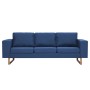 3-Sitzer-Sofa aus blauem Stoff von vidaXL, Sofas - Ref: Foro24-281386, Preis: 450,62 €, Rabatt: %