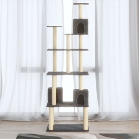 Cat scratching post with dark gray sisal posts 188 cm by vidaXL, Cat furniture - Ref: Foro24-171490, Price: 115,99 €, Discoun...