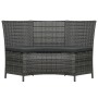 Garden dining set 7 pieces and gray synthetic rattan cushions by vidaXL, Garden sets - Ref: Foro24-48144, Price: 1,00 €, Disc...