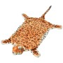 Plush leopard rug 139 cm brown by vidaXL, Rugs - Ref: Foro24-80170, Price: 31,04 €, Discount: %