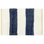 Placemats 4 pcs Striped Chindi Blue White 30x45 cm by vidaXL, Placemats - Ref: Foro24-134025, Price: 15,33 €, Discount: %