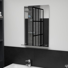 Wall mirror with tempered glass shelf 40x60 cm by vidaXL, Mirrors - Ref: Foro24-249438, Price: 32,52 €, Discount: %