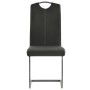 6 cantilever dining chairs in gray synthetic leather by vidaXL, dining chairs - Ref: Foro24-275462, Price: 391,30 €, Discount: %