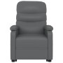 Sillón elevable de cuero sintético gris antracita de vidaXL, Sillones - Ref: Foro24-321279, Precio: 360,89 €, Descuento: %