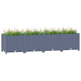 Polypropylene flowerbed 160x40x38 cm by vidaXL, Pots and planters - Ref: Foro24-310404, Price: 74,04 €, Discount: %