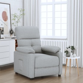 Light Gray Fabric Recliner by vidaXL, Armchairs - Ref: Foro24-289662, Price: 210,42 €, Discount: %