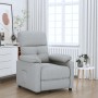 Sillón reclinable de tela gris claro de vidaXL, Sillones - Ref: Foro24-289662, Precio: 210,42 €, Descuento: %