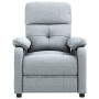 Sillón reclinable de tela gris claro de vidaXL, Sillones - Ref: Foro24-289662, Precio: 210,42 €, Descuento: %