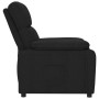 Sillón reclinable de tela negro de vidaXL, Sillones - Ref: Foro24-289664, Precio: 152,06 €, Descuento: %