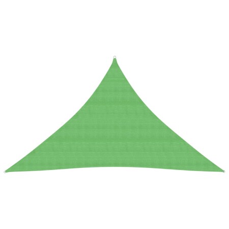 Toldo de vela HDPE verde claro 160 g/m² 4x4x5,8 m de vidaXL, Sombrillas - Ref: Foro24-311314, Precio: 24,41 €, Descuento: %