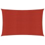 Sail awning red HDPE 160 g/m² 2x5 m by vidaXL, Umbrellas - Ref: Foro24-311616, Price: 28,46 €, Discount: %