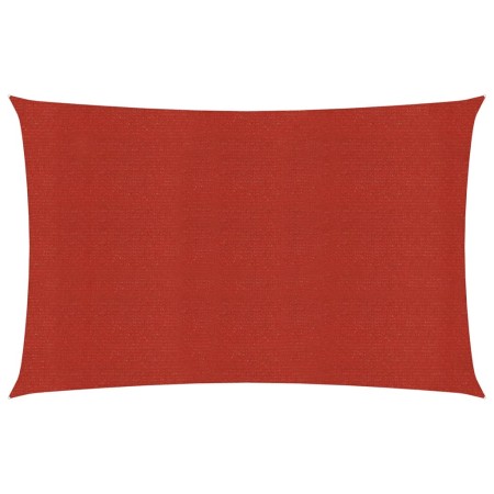 Sail awning red HDPE 160 g/m² 2x5 m by vidaXL, Umbrellas - Ref: Foro24-311616, Price: 28,46 €, Discount: %