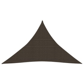 Brown HDPE sail shade 160 g/m² 4x4x5.8 m by vidaXL, Umbrellas - Ref: Foro24-311809, Price: 34,99 €, Discount: %