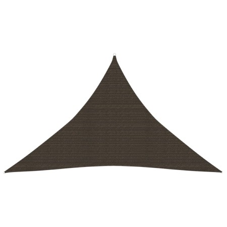 Toldo de vela marrón HDPE 160 g/m² 4x4x5,8 m de vidaXL, Sombrillas - Ref: Foro24-311809, Precio: 34,99 €, Descuento: %