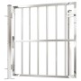 Stainless steel garden gate 100x100 cm by vidaXL, garden gates - Ref: Foro24-316850, Price: 174,20 €, Discount: %