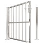 Stainless steel garden gate 100x100 cm by vidaXL, garden gates - Ref: Foro24-316850, Price: 174,20 €, Discount: %