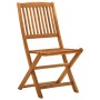 Folding garden chairs 2 pcs solid eucalyptus wood by vidaXL, Garden chairs - Ref: Foro24-312451, Price: 88,41 €, Discount: %