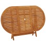 Mesa jardín plegable 160x85x75 cm madera maciza de eucalipto de vidaXL, Mesas de jardín - Ref: Foro24-312454, Precio: 110,73 ...