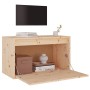 Solid pine wood wall cabinet 60x30x35 cm by vidaXL, Shelves and shelves - Ref: Foro24-813445, Price: 60,25 €, Discount: %