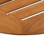 Folding solid eucalyptus wood garden table Ø60x75 cm by vidaXL, Garden tables - Ref: Foro24-312455, Price: 58,25 €, Discount: %