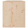 Solid pine wood wall cabinet 60x30x35 cm by vidaXL, Shelves and shelves - Ref: Foro24-813445, Price: 60,25 €, Discount: %