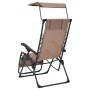 Folding chairs 2 units gray taupe textilene by vidaXL, Loungers - Ref: Foro24-312473, Price: 170,99 €, Discount: %