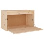 Solid pine wood wall cabinet 60x30x35 cm by vidaXL, Shelves and shelves - Ref: Foro24-813445, Price: 60,25 €, Discount: %