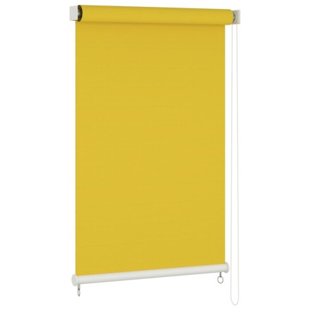 Persiana enrollable de exterior 140x230 cm amarillo de vidaXL, Persianas y estores - Ref: Foro24-312878, Precio: 38,80 €, Des...