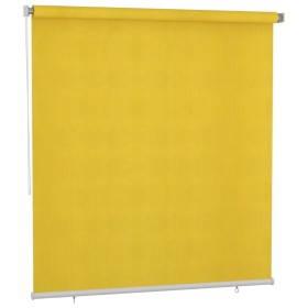 Persiana enrollable de exterior 220x230 cm amarillo de vidaXL, Persianas y estores - Ref: Foro24-312882, Precio: 50,99 €, Des...