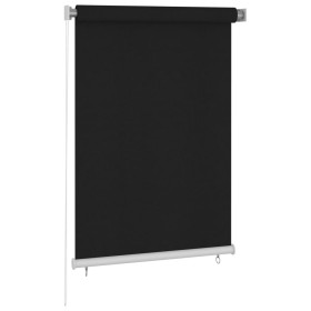 Persiana enrollable de exterior 100x140 cm negro de vidaXL, Persianas y estores - Ref: Foro24-312941, Precio: 29,99 €, Descue...