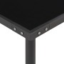 Black steel and glass garden dining table 170x170x74.5 cm by vidaXL, Garden tables - Ref: Foro24-313097, Price: 253,99 €, Dis...