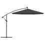 Replacement fabric for anthracite gray cantilever parasol 350 cm by vidaXL, Fabrics for umbrellas and awnings - Ref: Foro24-3...