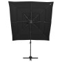 4-level umbrella with black aluminum pole 250x250 cm by vidaXL, Umbrellas - Ref: Foro24-313826, Price: 193,33 €, Discount: %