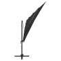 4-level umbrella with black aluminum pole 250x250 cm by vidaXL, Umbrellas - Ref: Foro24-313826, Price: 193,33 €, Discount: %