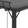 Gazebo with anthracite fabric and aluminum slatted roof 3x3 m by vidaXL, Tents and gazebos - Ref: Foro24-313926, Price: 653,0...