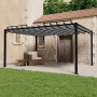 Gazebo with cream fabric and aluminum slatted roof 3x4 m by vidaXL, Tents and gazebos - Ref: Foro24-313929, Price: 1,00 €, Di...