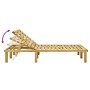 Green impregnated pine wood double lounger by vidaXL, Loungers - Ref: Foro24-315398, Price: 140,34 €, Discount: %