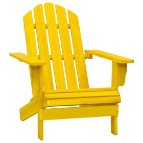 Adirondack garden chair solid yellow spruce wood by vidaXL, Garden chairs - Ref: Foro24-315874, Price: 92,99 €, Discount: %