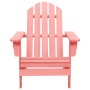 Adirondack garden chair solid pink spruce wood by vidaXL, Garden chairs - Ref: Foro24-315877, Price: 104,99 €, Discount: %